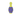Bud'z Astro Bowling Pin Rubber Dog Toy, Yellow, 6-in