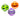KONG Halloween Grinz Sport Balls Dog Toy