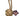 Multipet Nuts for Knots with Tug Rope Dog Toy, Color Varies, 3.5-in