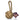 Multipet Nuts for Knots with Tug Rope Dog Toy, Color Varies, 3.5-in
