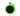 MyFamily Hushtag Circle Aluminum Rubber Pet ID Tag, Black/Green, Medium
