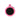 MyFamily Hushtag Circle Aluminum Rubber Pet ID Tag, Black/Pink, Medium