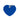 MyFamily Basic Aluminum Heart Pet ID Tag, Blue, Big