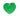 MyFamily Basic Aluminum Heart Pet ID Tag, Green, Big