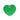 MyFamily Basic Aluminum Heart Pet ID Tag, Green, Big
