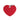 MyFamily Basic Aluminum Heart Pet ID Tag, Red, Big