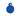 MyFamily Basic Aluminum Circle Pet ID Tag, Blue, Small