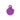MyFamily Basic Aluminum Circle Pet ID Tag, Purple, Small
