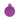 MyFamily Basic Aluminum Circle Pet ID Tag, Purple, Big