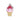 MyFamily Food Ice Cream Pet ID Tag, Medium