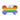 MyFamily Bone Pet ID Tag, Rainbow, X-Large