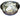 Nourish Stainless Steels Heavy Dish with Stripes for Pets, 11-oz