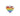 MyFamily Heart Pet ID Tag, Rainbow, Small
