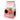 Simon's Strawberry Milkbox Cardboard Cat Condo, 13 x 13 x 21-in