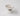 Dexypaws Ceramic Elevated Cat Bowl, White/Black Flower, 8.45-oz