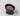 Dexypaws Ceramic Elevated Cat Bowl, Black, 7-oz