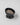 Dexypaws Ceramic Elevated Cat Bowl, Black, 7-oz