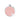 MyFamily Basic Handmade Circle Pet ID Tag, Pink, Large