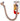 Mammoth SnakeBiter Snake Rope Dog Toy, Color Varies, Small