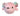 foufouBRANDS fouFIT Fuzzy Wuzzy Axolotl Dog Toy