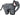 Tuffy Emery Elephant Dog Toy, Junior