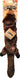 Ethical Pet Skinneeez Extreme Quilted Beaver Dog Toy, 23-in
