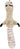 Ethical Pet Skinneeez Forest Series Raccoon Stuffingless Dog Toy, 14-in